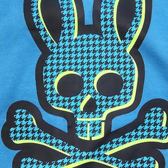 PSYCHO BUNNY XXL HOODIE - Picture 1 of 8
